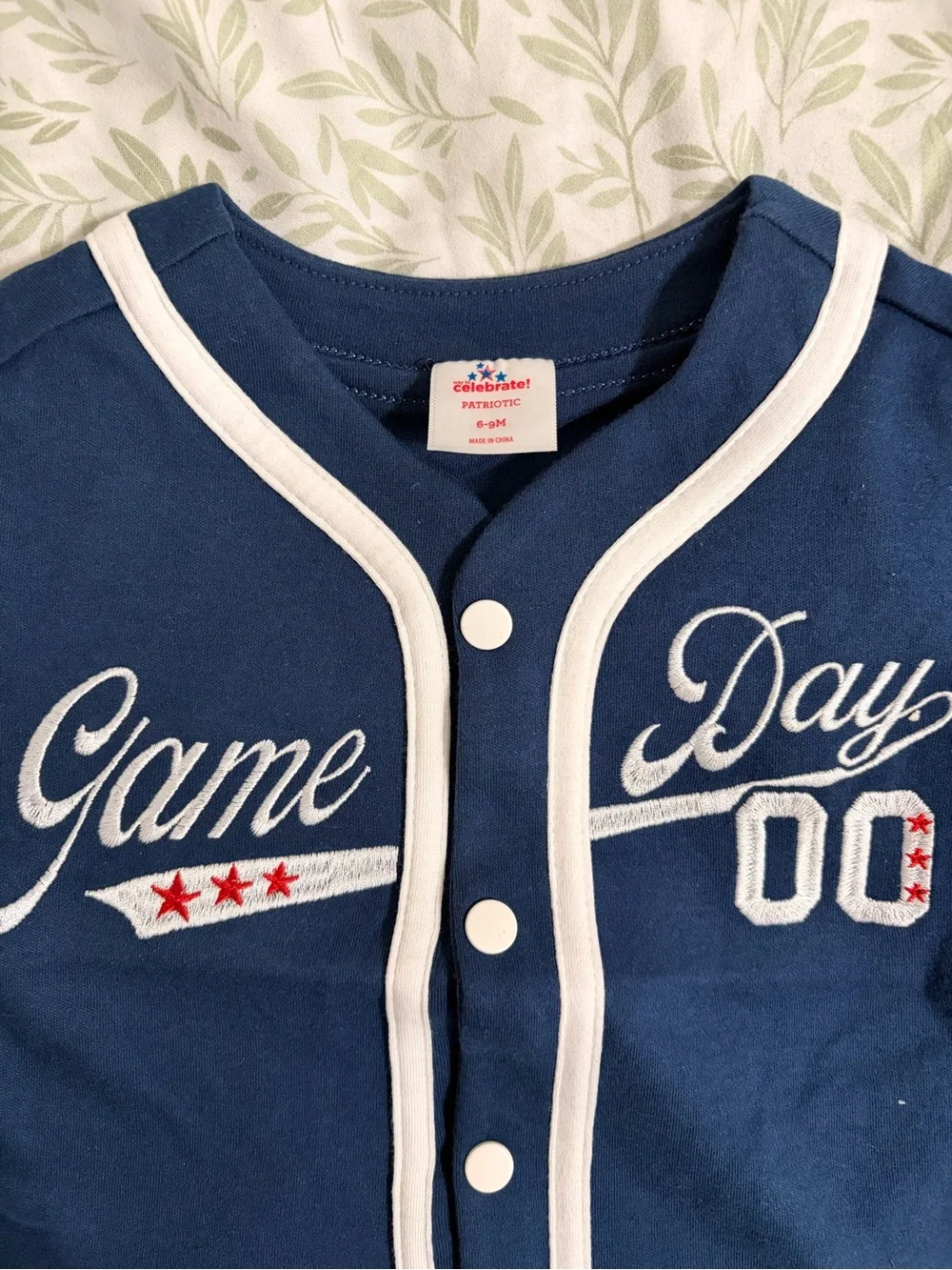 Unbranded Kids Navy 'Game Day' Baseball Tee